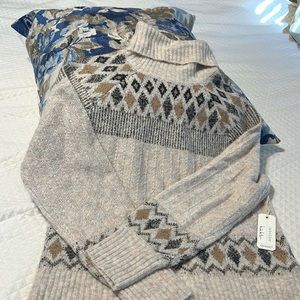 Brand new fair isle sweater